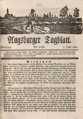 Augsburger Tagblatt Montag 2. Juni 1834