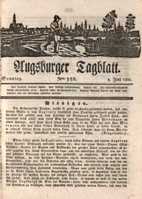 Augsburger Tagblatt Sonntag 8. Juni 1834