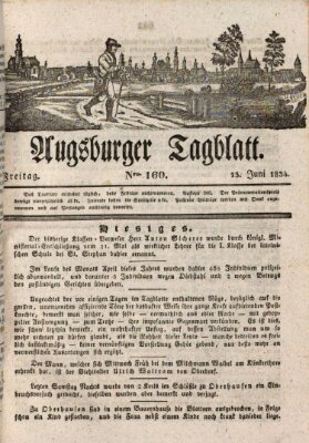 Augsburger Tagblatt Freitag 13. Juni 1834