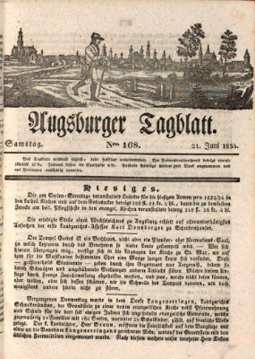 Augsburger Tagblatt Samstag 21. Juni 1834