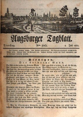 Augsburger Tagblatt Dienstag 8. Juli 1834