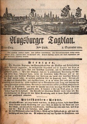 Augsburger Tagblatt Dienstag 2. September 1834