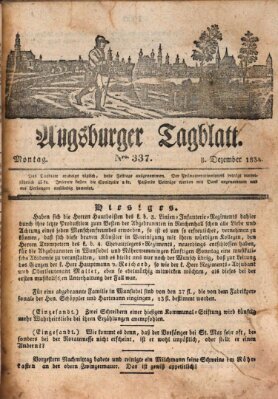 Augsburger Tagblatt Montag 8. Dezember 1834