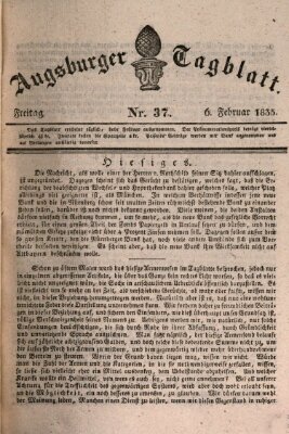 Augsburger Tagblatt Freitag 6. Februar 1835