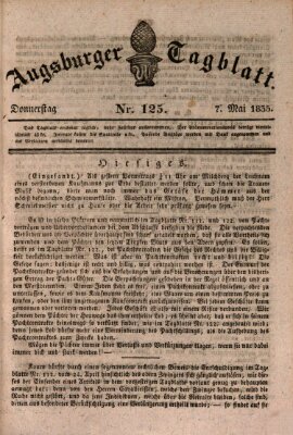 Augsburger Tagblatt Donnerstag 7. Mai 1835