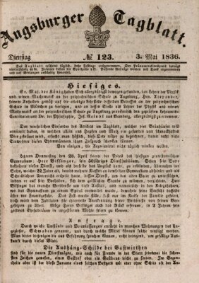 Augsburger Tagblatt Dienstag 3. Mai 1836