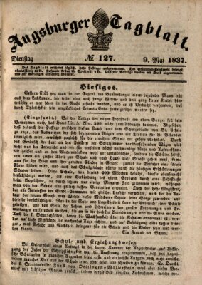 Augsburger Tagblatt Dienstag 9. Mai 1837