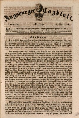 Augsburger Tagblatt Donnerstag 6. Mai 1841