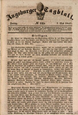 Augsburger Tagblatt Freitag 7. Mai 1841