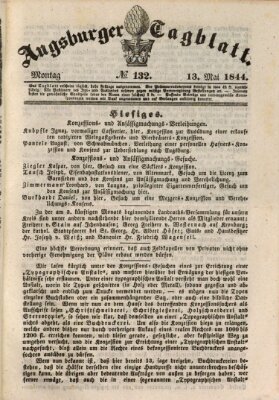 Augsburger Tagblatt Montag 13. Mai 1844