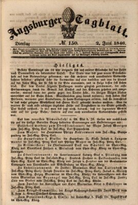 Augsburger Tagblatt Dienstag 2. Juni 1846