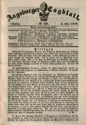 Augsburger Tagblatt Dienstag 2. Mai 1848