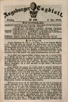 Augsburger Tagblatt Dienstag 9. Mai 1848