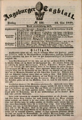 Augsburger Tagblatt Freitag 12. Mai 1848