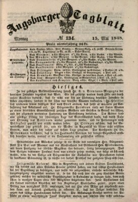 Augsburger Tagblatt Montag 15. Mai 1848