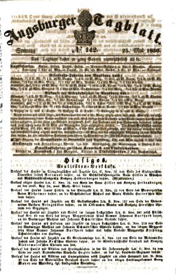 Augsburger Tagblatt Sonntag 25. Mai 1856