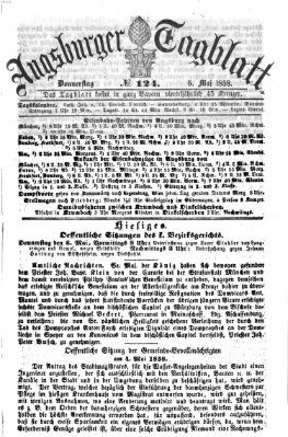 Augsburger Tagblatt Donnerstag 6. Mai 1858