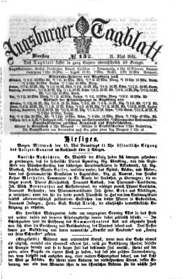 Augsburger Tagblatt Dienstag 14. Mai 1861