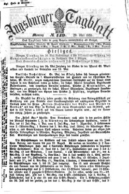 Augsburger Tagblatt Montag 29. Mai 1865