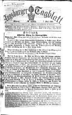 Augsburger Tagblatt Montag 7. Mai 1866