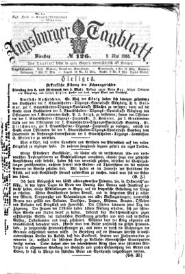 Augsburger Tagblatt Dienstag 8. Mai 1866