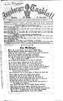 Augsburger Tagblatt Dienstag 22. Mai 1866
