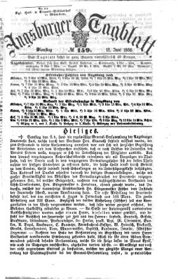 Augsburger Tagblatt Dienstag 12. Juni 1866