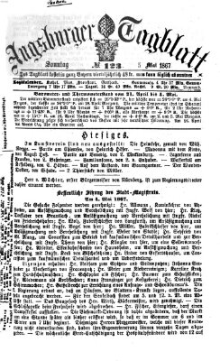 Augsburger Tagblatt Sonntag 5. Mai 1867