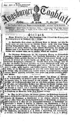 Augsburger Tagblatt Freitag 10. Mai 1867