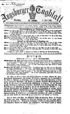 Augsburger Tagblatt Dienstag 9. Juli 1867