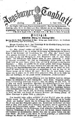 Augsburger Tagblatt Freitag 4. Juni 1869