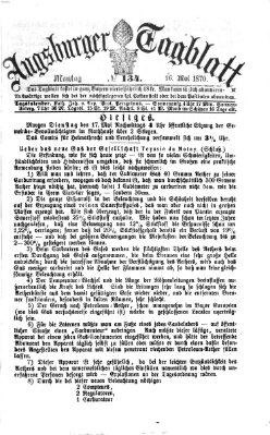 Augsburger Tagblatt Montag 16. Mai 1870