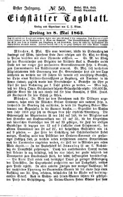 Eichstätter Tagblatt Freitag 8. Mai 1863