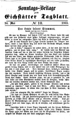 Eichstätter Tagblatt Sonntag 24. Mai 1863