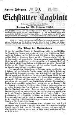 Eichstätter Tagblatt Freitag 19. Februar 1864