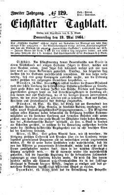 Eichstätter Tagblatt Donnerstag 19. Mai 1864