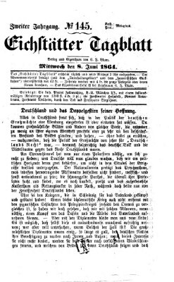 Eichstätter Tagblatt Mittwoch 8. Juni 1864