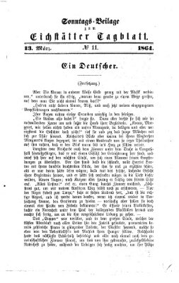 Eichstätter Tagblatt Sonntag 13. März 1864