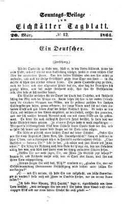 Eichstätter Tagblatt Sonntag 20. März 1864