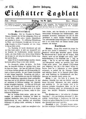 Eichstätter Tagblatt Freitag 8. Juli 1864