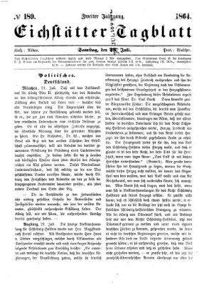 Eichstätter Tagblatt Samstag 23. Juli 1864