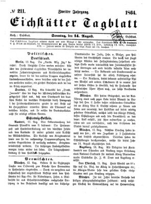 Eichstätter Tagblatt Sonntag 14. August 1864