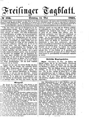 Freisinger Tagblatt (Freisinger Wochenblatt) Sonntag 24. Mai 1868