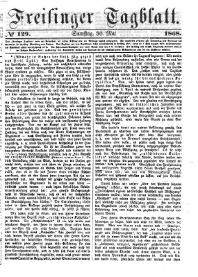 Freisinger Tagblatt (Freisinger Wochenblatt) Samstag 30. Mai 1868