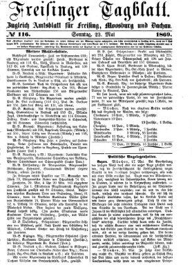 Freisinger Tagblatt (Freisinger Wochenblatt) Sonntag 23. Mai 1869