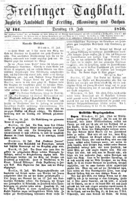 Freisinger Tagblatt (Freisinger Wochenblatt) Dienstag 19. Juli 1870