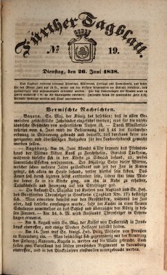 Fürther Tagblatt Dienstag 26. Juni 1838