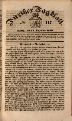 Fürther Tagblatt Freitag 14. Dezember 1838