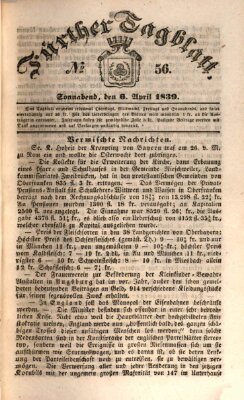 Fürther Tagblatt Samstag 6. April 1839