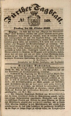 Fürther Tagblatt Dienstag 22. Oktober 1839